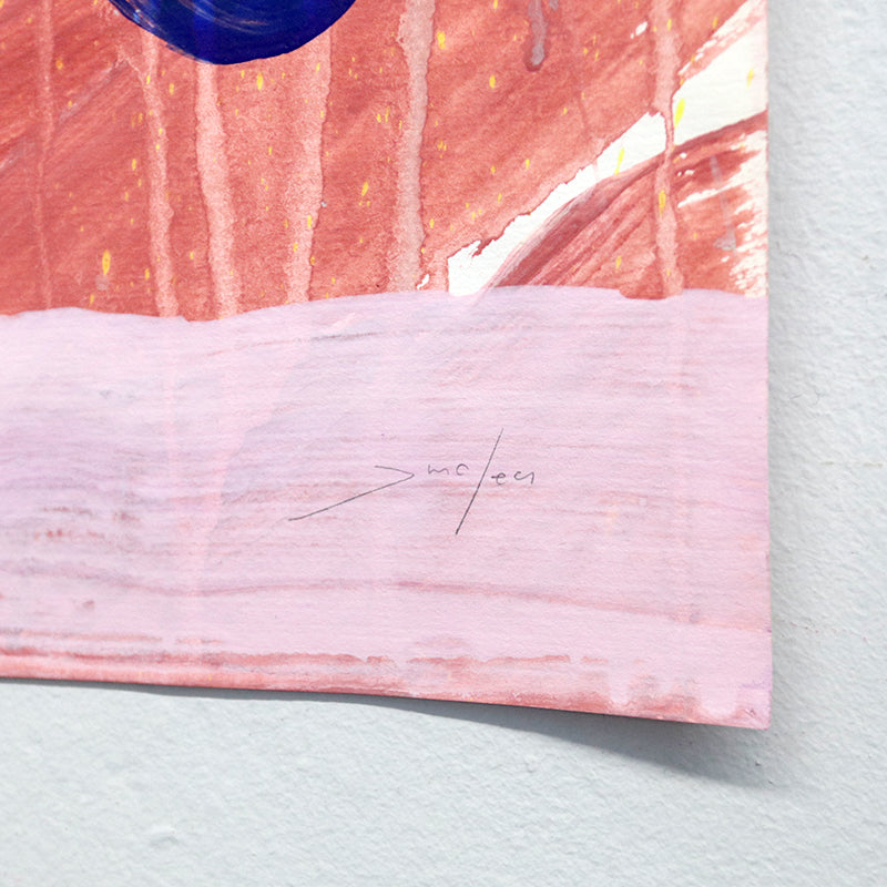 Paper Painting no34 - A2 Mixed Media Artwork