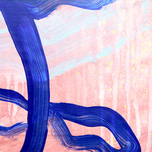 Paper Painting no34 - A2 Mixed Media Artwork