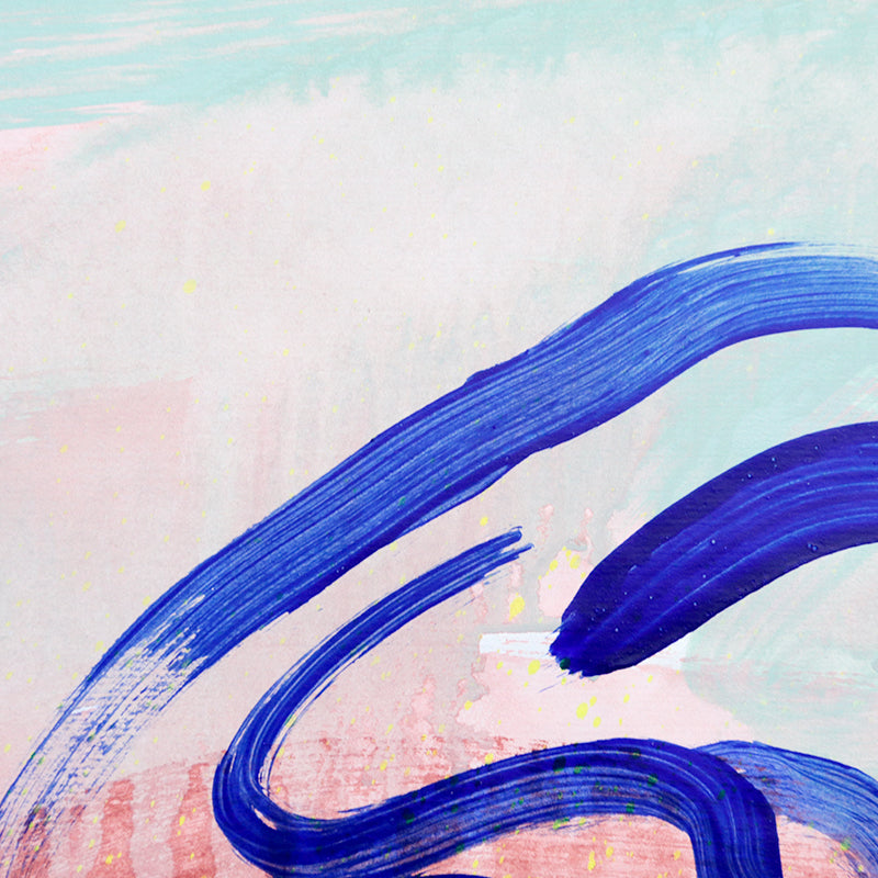 Paper Painting no34 - A2 Mixed Media Artwork