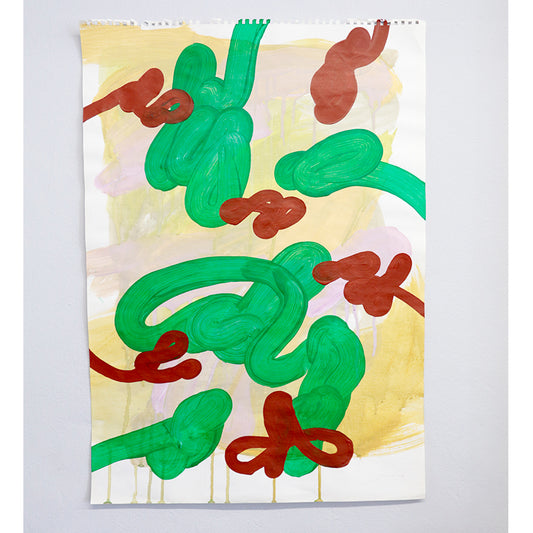 Paper Painting no36 - A2 Mixed Media Artwork