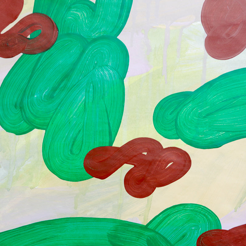 Paper Painting no36 - A2 Mixed Media Artwork