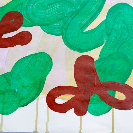 Paper Painting no36 - A2 Mixed Media Artwork