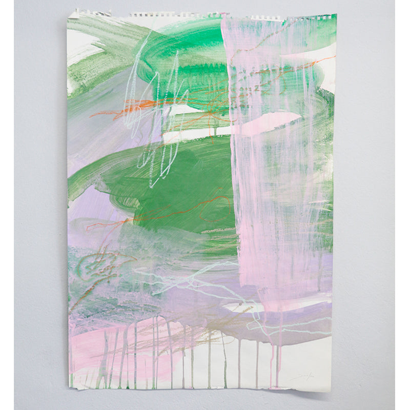 Paper Painting no37 - A2 Mixed Media Artwork