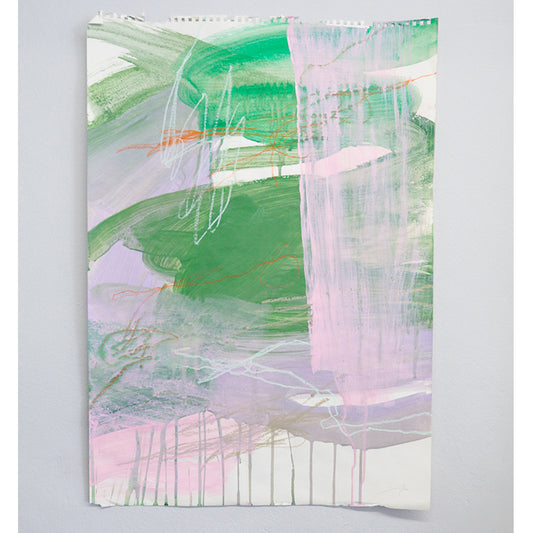 Paper Painting no37 - A2 Mixed Media Artwork