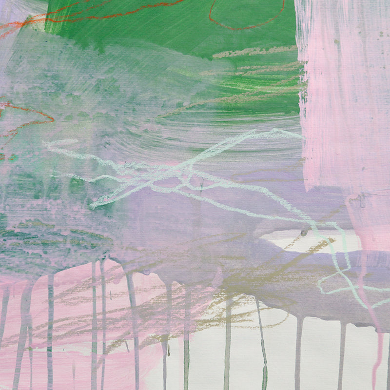 Paper Painting no37 - A2 Mixed Media Artwork