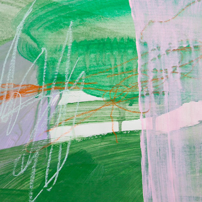 Paper Painting no37 - A2 Mixed Media Artwork