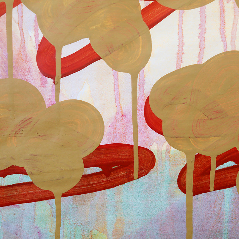 Paper Painting no7 - A2 Mixed Media Artwork