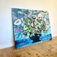 "A Resonance Of Petals" - 101x126cm Acrylic Painting